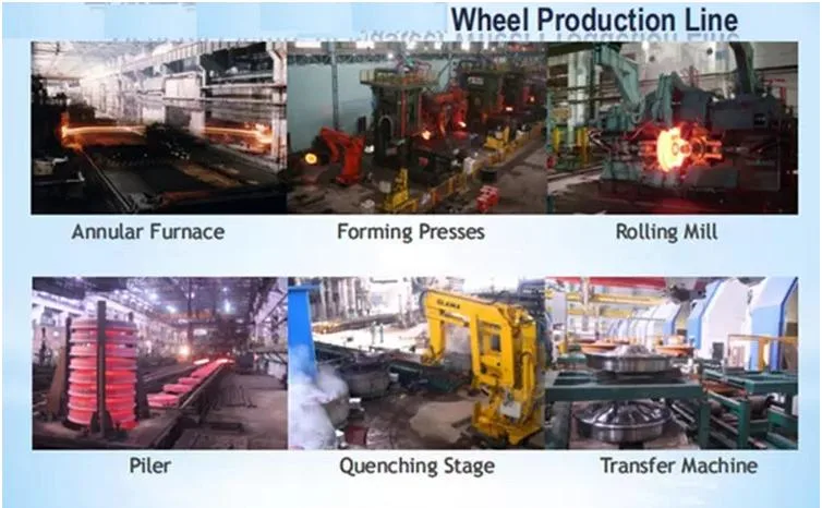 Industrial Steel Railway Cart Overhead Crane Rail Wheels