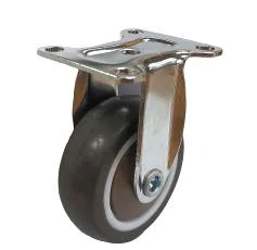 TPR Caster Soft Rubber Castor Industrial Furniture Wheels